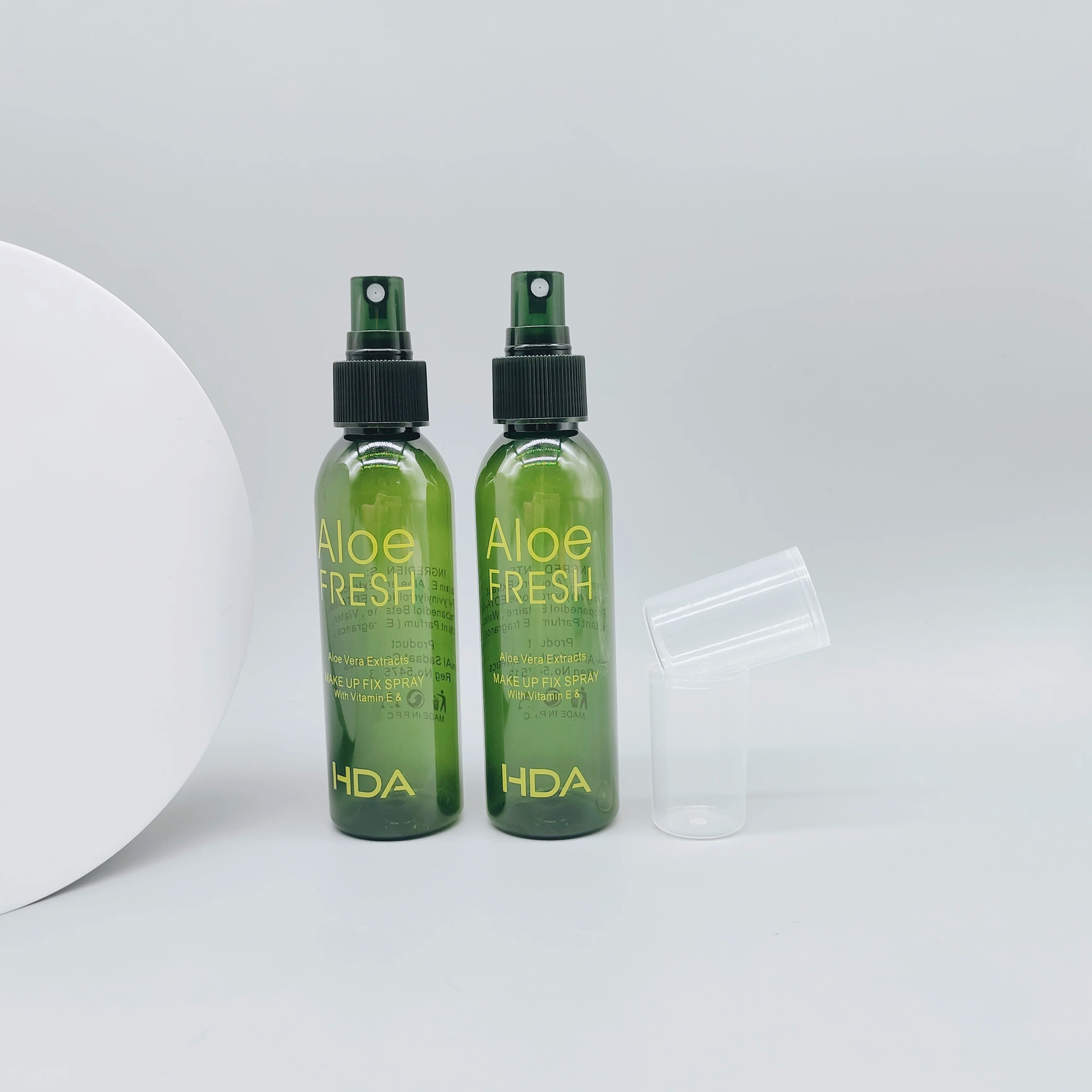 Mist Plastic Spray Bottle 120ml 4oz Beauty Packaging 24mm Pump Sprayer Screen Printing Lotion Face Cream