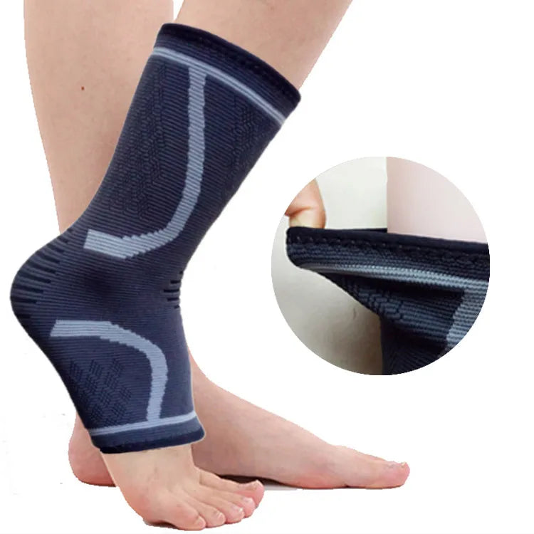 Hot Sale 3D Compression Nylon Ankle Support Protector Football Basketball Ankle Brace Protective Tobillera Deportiva