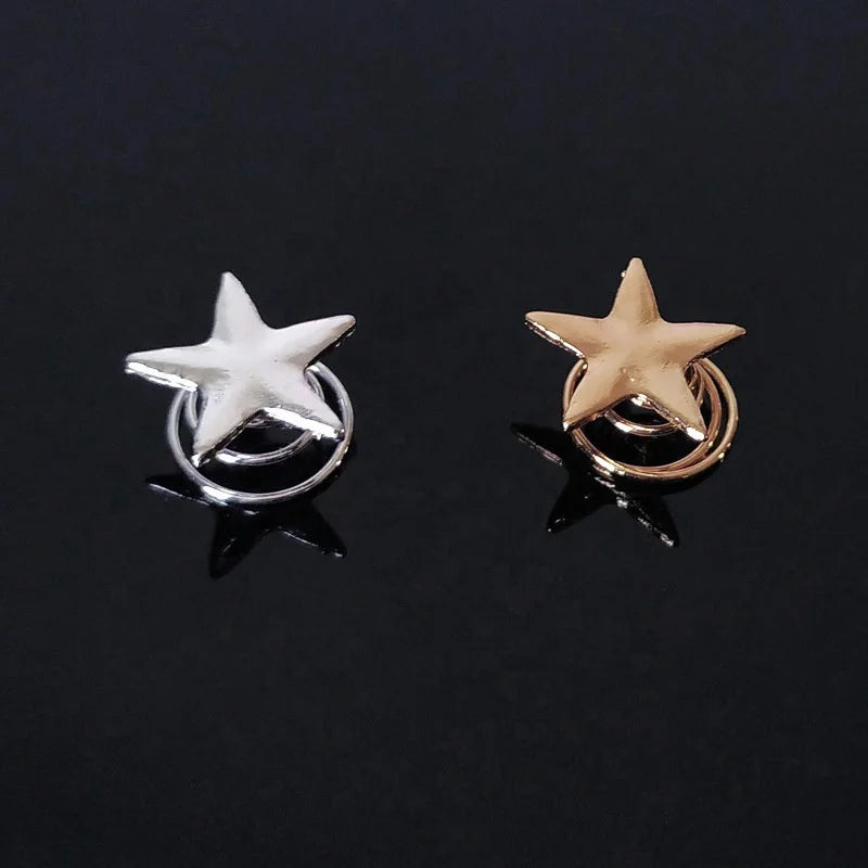 Wholesale Women Girls Decorative Small Mini Spring Twist Coil Hair Pins Metal Star Spiraled Bobby Pins for Girls