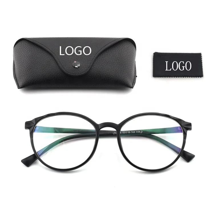 DOISYER 2020 Women's Blue Light Blocking Myopia Glasses 100% Anti-Gamma Ray Lens Solid Pattern PC Frame Computer Eyeglasses