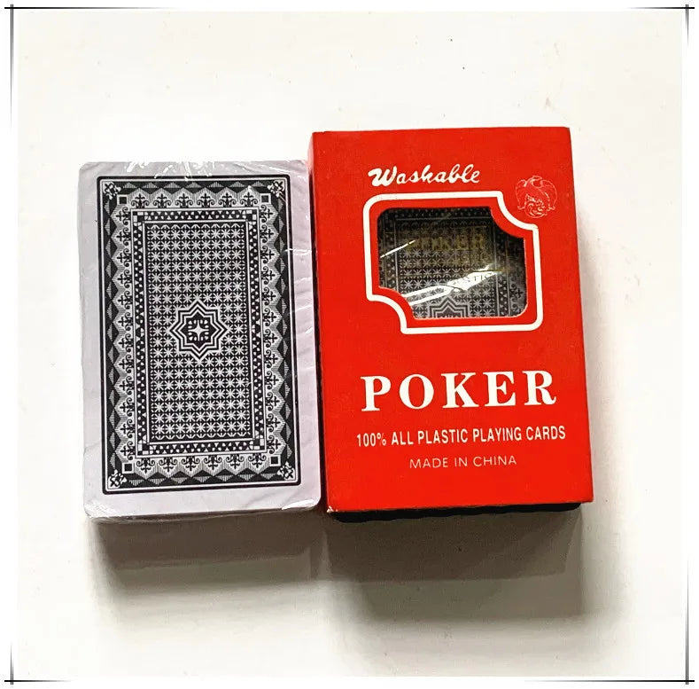 Factory Direct 28mm Thick PVC Plastic Waterproof Poker Playing Cards New Conventional Leisure Entertainment Wholesale