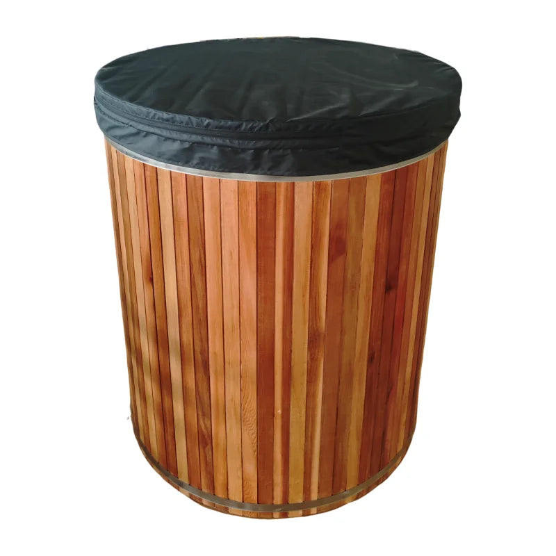 Cold Plunge Therapy Use Wooden Ice Bath With Chiller Sale