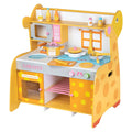 2021 New Hot Educational Children Pretend Play Cartoon Giraffe Wooden Kitchen Set Toy for Kids