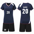 A525 Unisex Custom Logo Volleyball Jersey Shirt Breathable Short Sleeve Sport Set for Youth