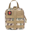 Tactical Waterproof Dry Backpack for Outdoor Sports Camping Hiking-Vehicle First Aid Kit Storage D-Grip Fiberglass Handle 1L