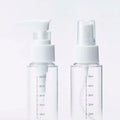 Hot Selling 50ml PET Pump Spray Bottles Empty Cosmetic Plastic Traveling Bottle China Manufacturer CN;GUA Screen Printing Lotion