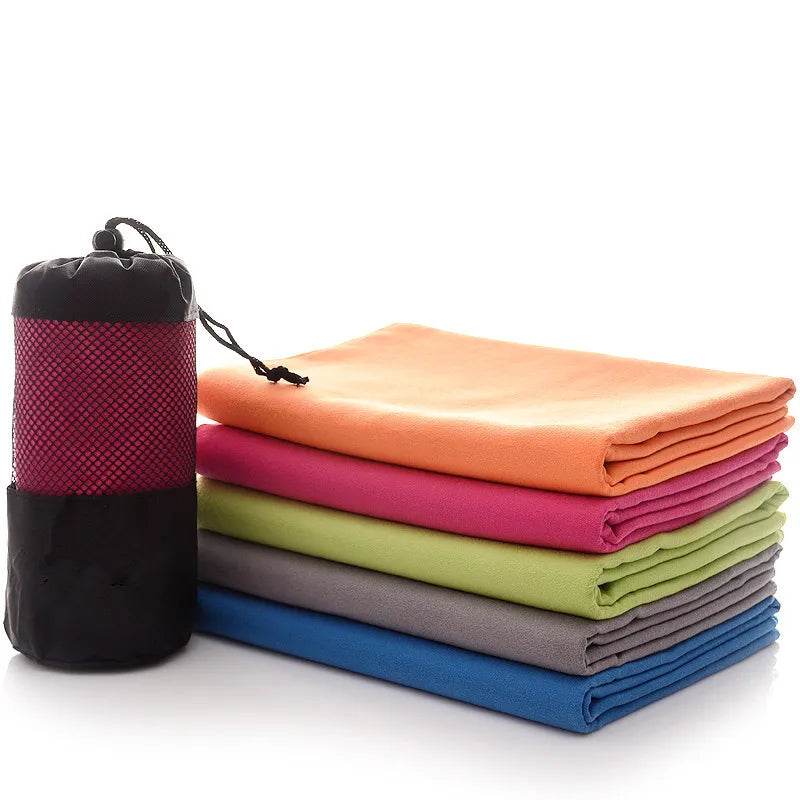 Custom Microfiber Suede Gym Towel Quick Dry Sweat for Yoga Fitness Travel Sports-Microfibre Sports Towel