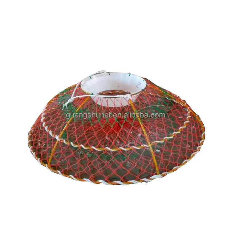 Automatic Fishing Net Collapsible Fishing Bait Trap Shrimp Cage Portable Trap Casting Dip Cage Crayfish Minnows Crab Bait Casti