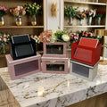 Creative Rectangular Transparent PVC Window Gift Box 3-piece Solid Color Gift Packaging Box Rectangular Flower Box