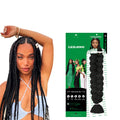 Wholesale Pre Stretched 82 Inch Black Braiding Hair Extensions Natural Braiding Hair Soft Yaki Braiding Hair