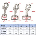 Heavy Duty Swivel Snap Hook 25mm