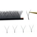 Lashmiya Best Seller Natural Eyelash Extension Yy 0.07 Coloured Yy Lashes D Curl
