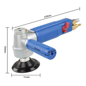 Different Speed Pneumatic Tool air Angle Grinder for Wet Flexible Polishing Pad Grinding Tools