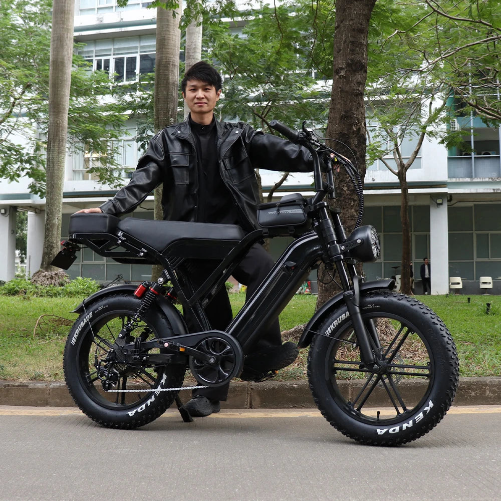VOMO X50 Fatbike Eu Off-Road E-bike Electric Mountain FAT Bicycle E Bike Electr Fat Tire Bike 20inch Electr Bike Price