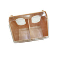 G2192 Two Hole Plastic Feeder  Hot Sale Pigeon Feeder Brown and Green Available