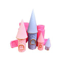 HY Castle Tower Silicone 3D Mold for Chocolate Fondant Cake DIY Plaster Resin Art Mould