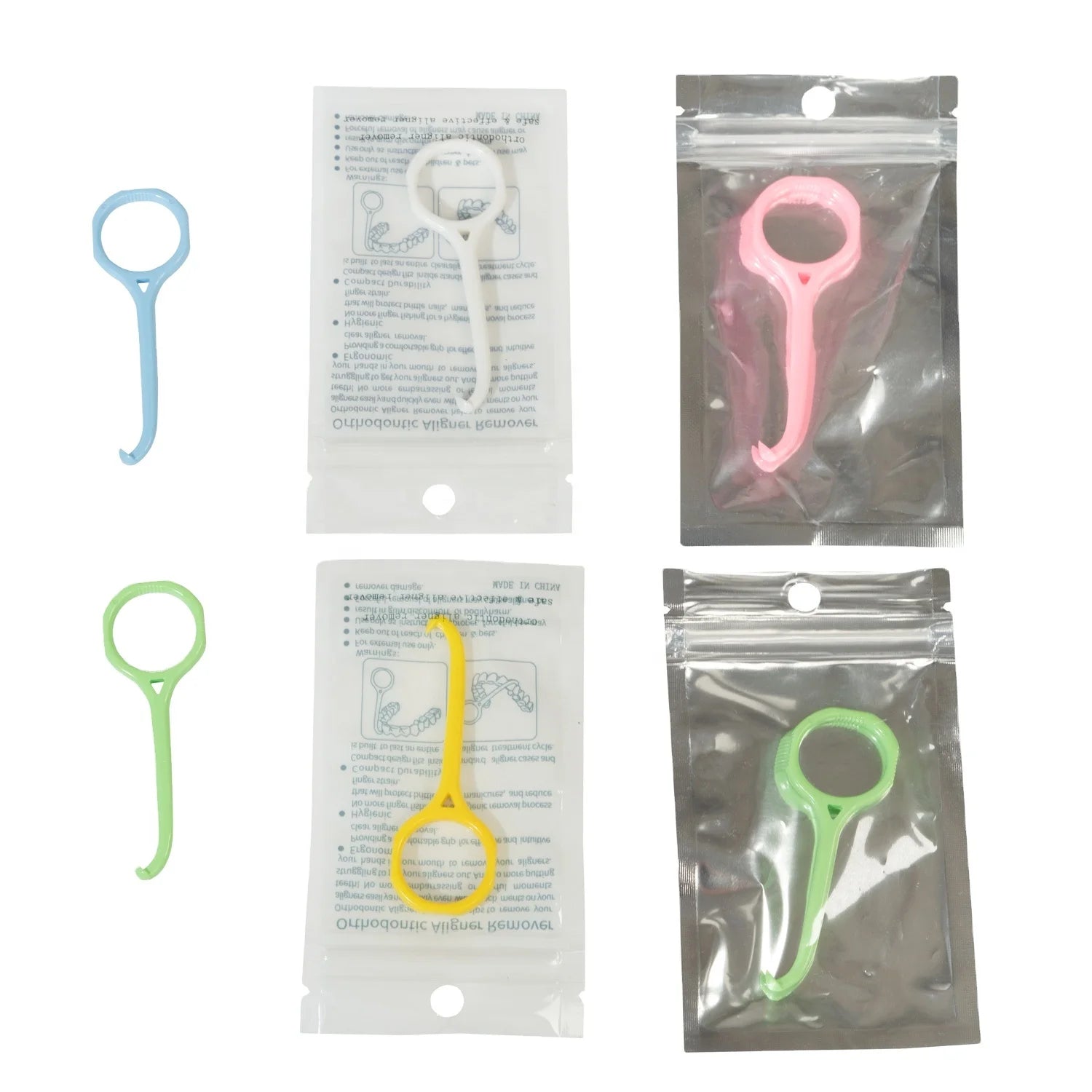 Orthodontic Teeth Whitening Braces Picker Hook Removable Retainer/Dental Splint Removal Hook/Teeth Extraction Hook