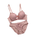 Bra &amp; Brief Sets New Popular Women Lace Lingerie Set Beautiful Bowknots Underwear and Panty Set