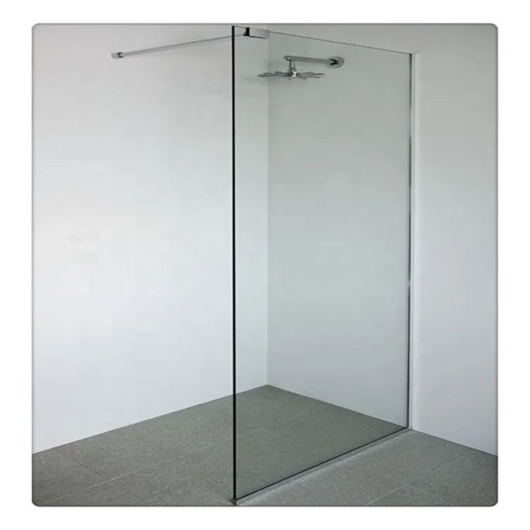 10mm Frameless Tempered Glass Panels for Shower Partition Wall With AS/NZS 2208