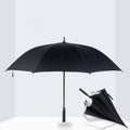 Custom Printed Luxury Straight Umbrella Promotional Windproof Lightweight Pongee for Beach Garden Decor and Travel