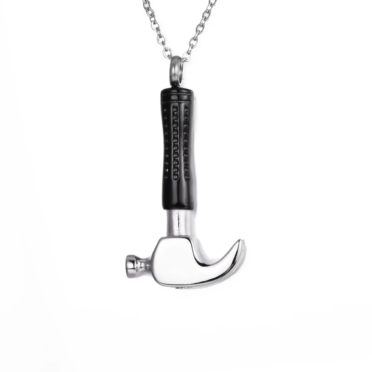 Tupid Keepsake Necklace Memorial Jewelry Stainless Steel Aboutsledge Urn Pendant Hammer Cremation Jewelry for Ashes