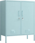 High Lend Nordic Home Furniture Metal Double Door Storage Cupboard