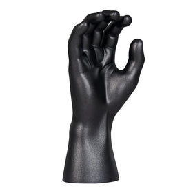 PVC Plastic Wholesale Cheap Custom Black Man Hand Mannequin for Gloves Display
