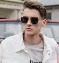 Hot Sale Designer Cheap Custom Logo Metal Frame Fashion Sunglasses with Polarized TAC Lenses for Men