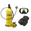 High-Pressure 2L Aluminium Scuba Diving Air Compressor Cylinder Factory Price Diving Tank