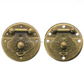 Stock Supply Box Accessories 41x 41mm Round Shaped Antique Jewelry Box Locks