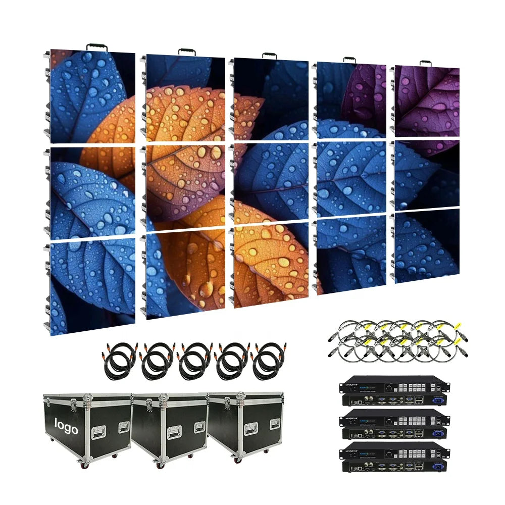 RAYBO HD Rental Outdoor LED Display EvoLite Series P3.91 LED Video Wall Event Background Stage Light Panel for Music Festival
