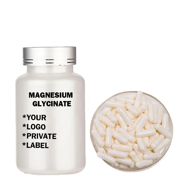 Faitury OEM 500mg 800mg Magnesium Supplement Magnesium Capsules Magnesium Glycinate Capsules