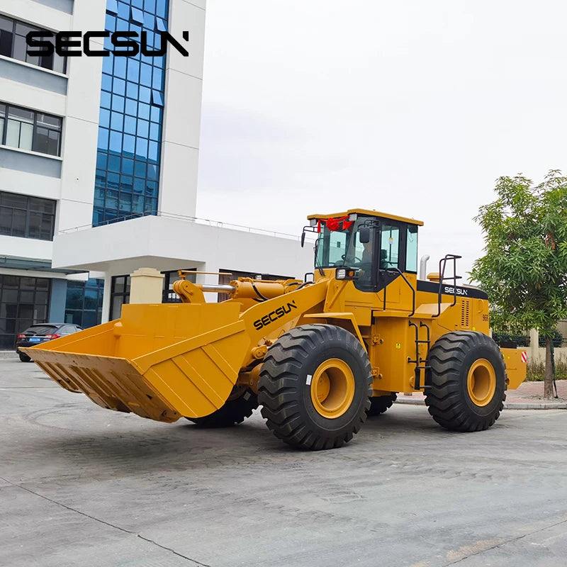 Construction Machinery Heavy Diesel Wheeled Loaders 5 Ton 6 Ton Front End Wheel Loader