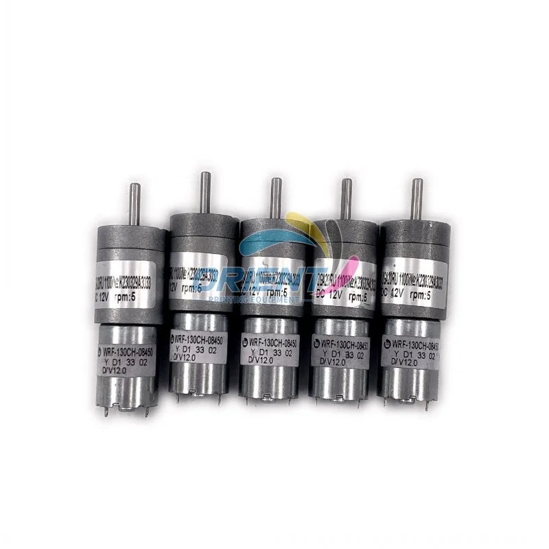 Quality 5Pcs 12V WRF-130CH-08450 Ink Key Motor for Diamond 3000 3F GA230B21 Sayama RA-20GM-SD3 Mitsubishi Printing Machine Parts