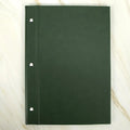 Custom Logo Pu Leather Foldable Clips Restaurant Menu Book