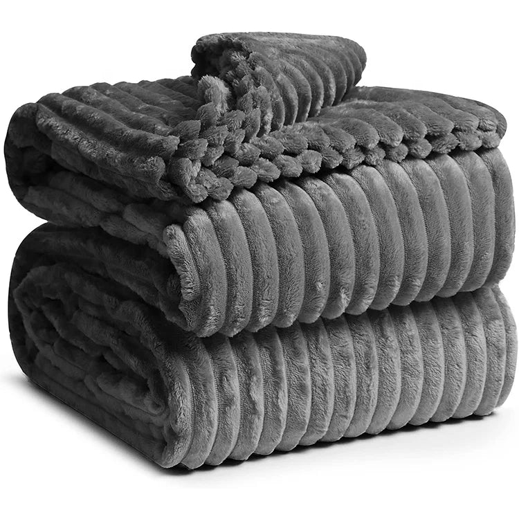 Super Soft Winter Flannel Blanket for Bed Sofa Double Side Sherpa Throw
