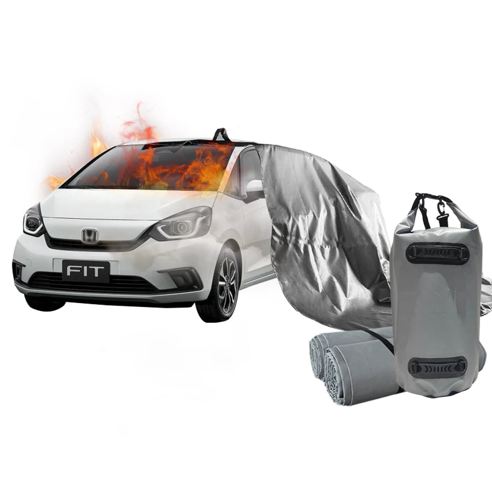 EV Fire Blankets 6*8M Car Fire Blanket 19.8*26Ft in Combustion Engine Automobiles