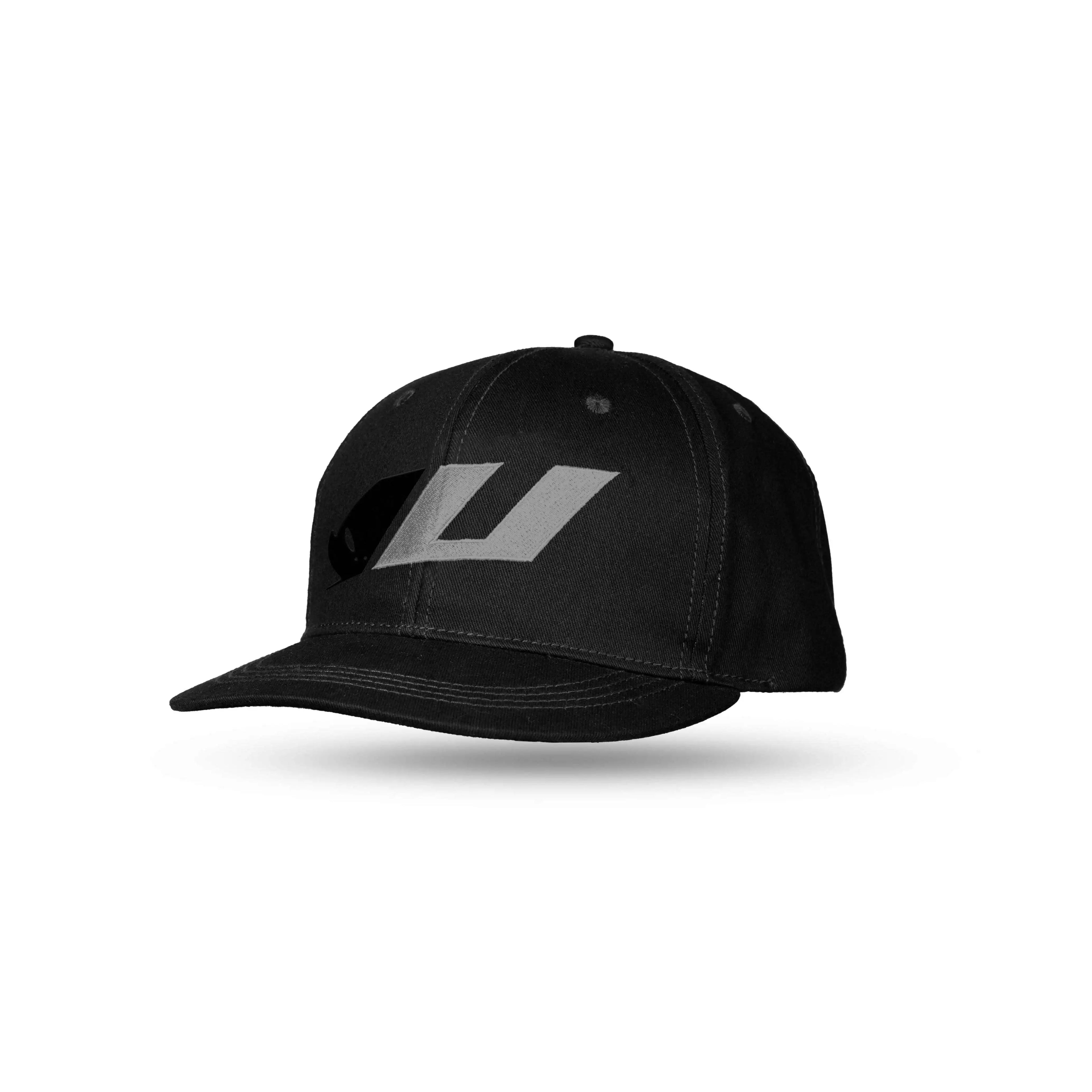 Black Cap with Grey U Logo Bottle Lids & Closures Product