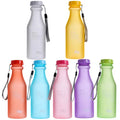Custom Transparent Recycled Sport Plastic Water Bottle BPA Free New Summer Design for Children Reusable for Travel or Camping