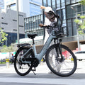 27.5inch Electric City Bike Price Woman E-bike 250W Motor Battery Electric Lady Bike Electr Bike City Bicycle VOMO CS20 Ebike