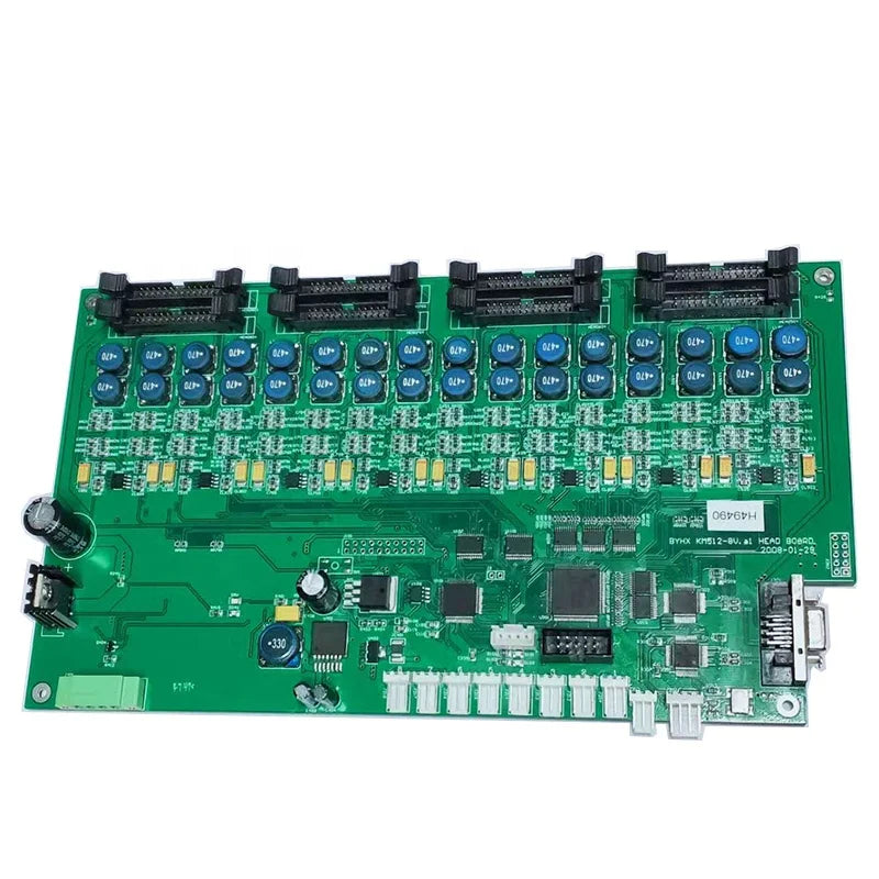 Jucaili Printer BYHX Head Board for Konica 512 Carriage Board BYHX KM512 8 Heads for Human Allwin Flora Inkjet Printer