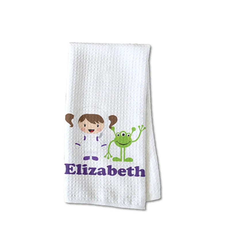 Qualisub 300GSM Sublimation Kitchen Towel Blanks Waffle Tea Towels for Custom Printing