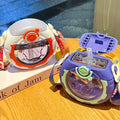 Summer 500ml Plastic Water Bottle With Lid Children's Cartoon Mini Strap Cup Portable Creative PC Material for Summer!