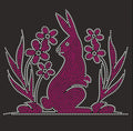 Easter Angel Wings Eco-Friendly Wholesale Stock Fashion Trend Rhinestone Cartoon Logo Hotfix Iron on Heat Transfer Patch Motif
