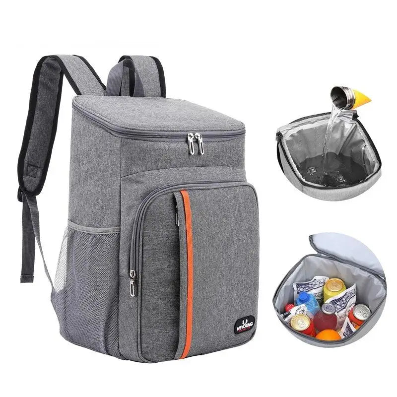 2021 Wholesale Shoulder Insulation Bag Outdoor Ice Pack Thickening Insulation Backpack Leakproof Picnic Bag