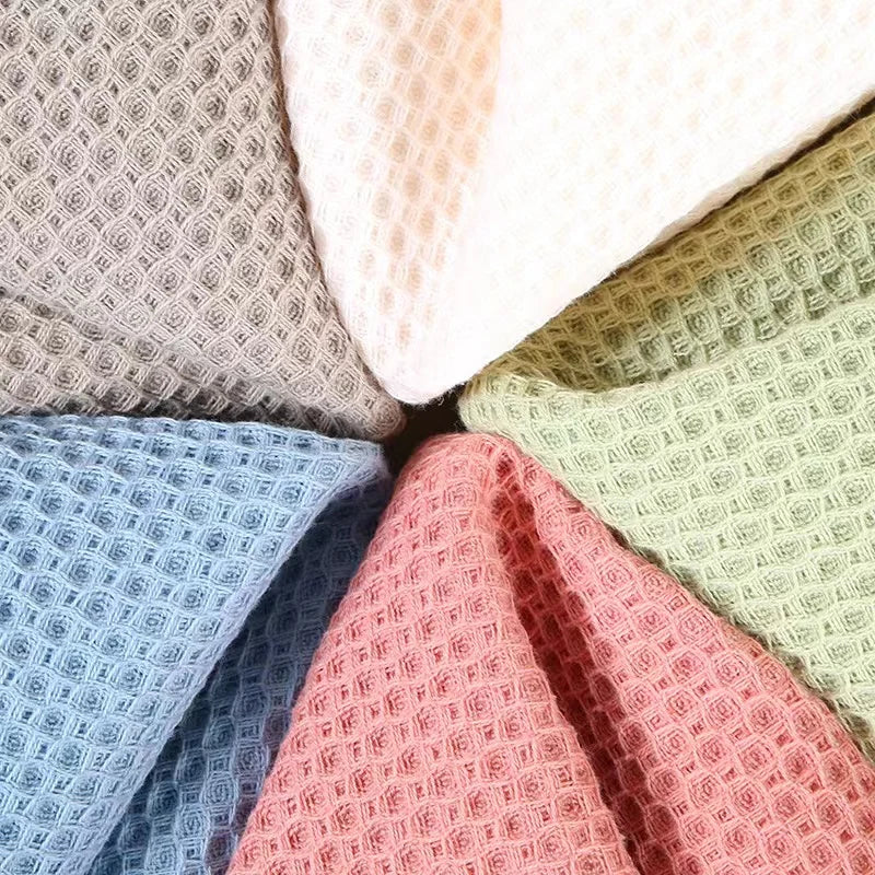 Barista Waffle Weave Tea Sublimation Cotton Household Kitchen Dish Bath Towel in Stock
