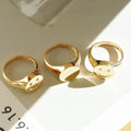 H&F Original 14k Solid Gold Ring 4.5 Gram Smiling Face Jump Real Natural Yellow Diamond for Men and Women