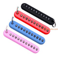 Factory Price DIY Number Keychain Car Key Ring Anti-Lost Digital Number Plate Key Chain Holder OEM Punk Accessories Gift