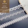 Bright Water Soluble Polyester Lace with Sequins for Wedding Dresses Children's Clothing Bags & Shoes Embroidered Lace
