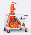 X5 High Quality 5500W Plaster and Mortar Spraying MachineHot Sale Automatic Wall Plastering Machine